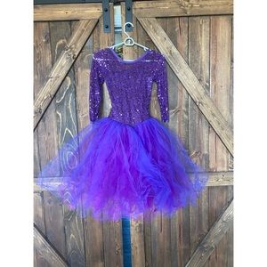 Purple ballet costume | tutu | large child